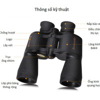 Ống Nhòm Quân Đội Baigish 5.000m cả thể giới trong tầm mắt bạn hổ trợ nhìn ban đêm cực sắc nét hình ảnh chân thật