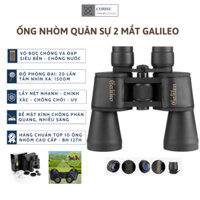 Ống nhòm quân sự Galileo Corisu chuyên dụng cao cấp 20x50 phóng đại 20x nhìn xa 1000m phù hợp du lịch dã ngoại săn bắt