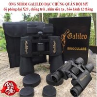 Ống nhòm quân sự,Ống nhòm GALILEO đặc chủng Quân Đội Mỹ ( 2M) 20X50 - TOP sản phẩm ống nhòm đôi hiện đại hiện nay