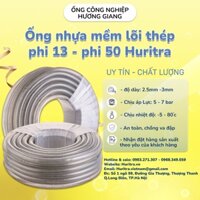 Ống nhựa mềm lõi thép phi 13 đến phi 50 chuyên dẫn hóa chất, dẫn dầu, dẫn nước áp lực cao – Hương Giang