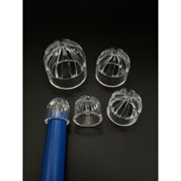 Ống NHỰA PVC nắp thoáng khí hải sản bể bơi ống tràn lưới bọc hải sản phụ kiện lưới bảo vệ nắp bể cá