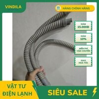 Ống Nhựa Thoát Nước Máy Lạnh 60cm – Loại Gân PVC Dẻo, Bền, Chống Gãy