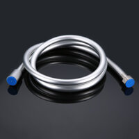 Ống nối ống thay thế vòi hoa sen bằng nhựa PVC Chrome linh hoạt 1,5m