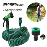 Ống nước co giãn BLACKON, Ống áp lực cao Đầu nối 3 / 8 "Ống cuộn sân vườn, Chất lượng cao -Proof 7.5 ~ 30m Vòi nước rửa xe trong vườn