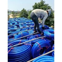 ống nước nhựa lưới dẻo phi 18,21,25,27 cuộn 50m màu xanh có lưới