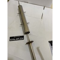 Ống Nướng Ba Chỉ Quay Tự  Động Cho Lò Quay Chạy Xích Xe Máy Honda ( lòng máy 50 cm )