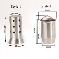 Ống Pô Giảm Thanh 51mm Chuyên Dụng Cho Xe Mô Tô