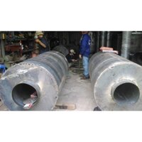 Ống Pô tiêu âm máy phát điện D1000x2000, 4mm