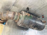 Ống pô tiêu âm thứ cấp máy phát điện MTU 2500 Kva