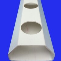 Ống PVC chuyên dụng thủy canh, Ống NTF lục giác 100*60, Ống trồng rau thủy canh 6 cạnh