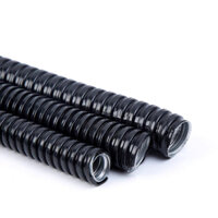 Ống ruột gà lõi thép bọc nhựa PVC D20, phi 20 (1/2"). Giá 1 m