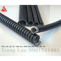 Ống ruột gà lõi thép bọc nhựa phi 16 (phi 3/8)