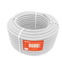 Ống ruột gà phi 16, 20 , 25 NANO màu trắng hàng chinh hãng công ty, ống luồn dây điện dạng xoắn
