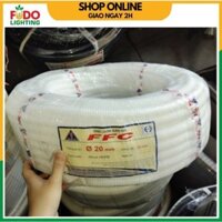 Ống ruột gà thoát nước điều hòa máy lạnh phi 20 cuộn 50m màu trắng