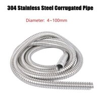 Ống sóng bằng thép không gỉ 304 4 / 6 / 8 / 10 / 12 / 15 / 20 / 25 / 32 / 38 / 51mm Dây cáp Conduit Bảo vệ ống Dropshipping