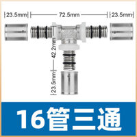Ống sưởi sàn Ống nhựa Nhôm Uốn Khớp nối Ống uốn nhanh Phụ kiện ống uốn thẳng Phụ kiện ống uốn thép không gỉ trực tiếp