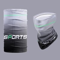 Ống tay áo chống nắng nam thể thao Anasi Sport Active Sun Protection Sleeves - Khẩu trang đen