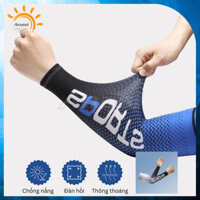 Ống tay áo chống nắng nam thể thao Anasi Sport Active Sun Protection Sleeves - Màu Xanh Dương