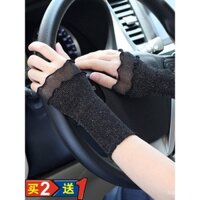 Ống Tay Giả Lưới Trang Trí Cho Phụ Nữ, Cổ Tay Mỏng, Bao Tay, Che Vết Xăm, Găng Tay Chắp Vá