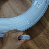 Ống teflon trong suốt phi 16 phi 19 đường kính chịu nhiệt độ cao kháng acid kiềm dung môi hóa chất (giá 1m)