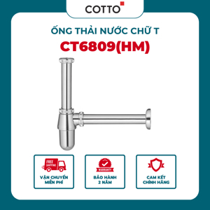 Ống thải chữ P Cotto CT6809(HM)