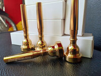 Ống thổi 3C vàng cho kèn Trumpet