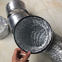 Ống Thông Gió Tròn, Ống Gió Mềm , Ống Dẫn Gió Mềm Kích Thước Phi 100 150 200