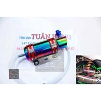 Ống thông hơi giải nhiệt 7 màu titan gắn xe máy- thông nhớt xe máy - thông hơi xe máy - đồ chơi xe máy
