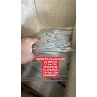 ống thuỷ tinh 0961869667=1bó (40 ống.20cm)