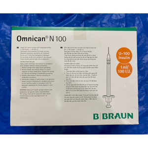 Ống tiêm Insulin cho người bệnh tiểu đường Omnican 100 (1ml)