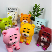 Ống tiết kiệm Gấu Losto hot hit 2025 quà tặng, decor trang trí, Heo đất tiết kiệm- HĐNG13