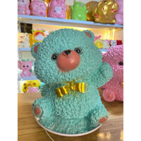 Ống tiết kiệm Gấu xù bông đáng yêu size to quà tặng, trang trí, heo lợn đất tiết kiệm tiền