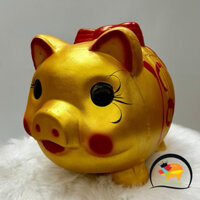 Ống Tiết Kiệm Nơ Lộc Size Khủng - Lợn, Heo Đất Cỡ Lớn