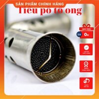 Ống tiêu giảm thanh Pô độ inox 304 có màng lọc tổ ong lắp cho các loại pô nổ như R9 SC MIVV LEOVINCE AKAMOVIC .....