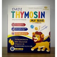 Ống uống hỗ trợ tăng sức đề kháng THYMOSIN MY KID (Hộp/ 20 ống) cho trẻ từ 6 tháng tuổi.