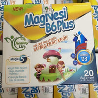 ỐNG UỐNG MAGNESI B6 PLUS- Bổ sung canxi, magie,B6,D3- phát triển chiều cao, phát triển hệ xương, răng hạn chế còi xương