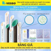 Ống và phụ kiện PPR VESBO