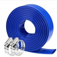 Ống vải bạt đúc phi 50 dài 15m dùng cho máy bơm tõm chìm Chất liệu nhựa PVC nguyên chất 100%, Không độc hại, Không mùi.