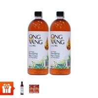 Ong Vàng_Combo 2 Chai Mật Ong Hoa Rừng Mộc Châu 1400g + 1 Chai Mật Ong Sữa Ong Chúa Tươi 730g + 2 Lon Cá Sardine Sốt Cà 155g-85g