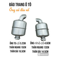 Ống xả đầu nổ xe công nông xe loại to loại nhỏ cổ ren 5.2cm hoặc 4.6cm