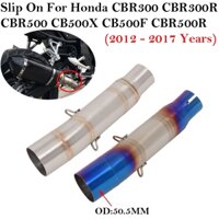 Ống Xả Nhiệt Chuyên Dụng Cho Xe Mô Tô Honda CBR300 CBR500 CB500X CB500F CBR500R 2012-2017