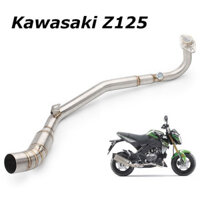 Ống xả xe máy bằng thép không gỉ cho Kawasaki Z125 Ninjia Z125 Ống liên kết phía trước