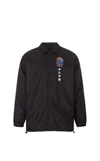 Oni Coach Jacket In Black