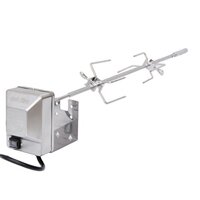 onlyfire Stainless Steel Grill Rotisserie Kit Fits for Weber Genesis II and Genesis II LX 200 and 300 Series Gas Grills