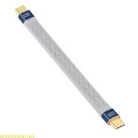 Onlytiming1 Cáp dữ liệu tốc độ cao 40Gbps Truyền nguồn 240W Màn hình 8K 13cm