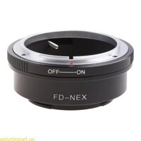 Onlytiming1 Ống Kính Gắn Adapter Cho Ống Kính FD Sang NEX E-Mount Camera Phù Hợp Với NEX-5T NEX-6 NEX-7 a3000 a3500 a5000 a5100