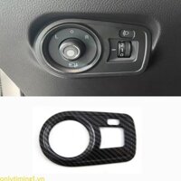Onlytiming1 Thích Hợp Cho MG4 EV2022-2024 Sợi Carbon Tự Động Điều Khiển Ánh Sáng Ô Tô Miếng Dán Đèn Pha SwitchsCover Viền Tạo Kiểu