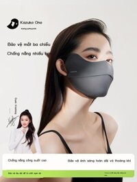 ♞,♘,♙[Ono Kiko] Mặt nạ bảo vệ góc mắt Mặt nạ chống nắng Phấn má hồng nữ mùa hè Mặt nạ ba chiều chốn