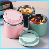 Ons 630 / 1000ml Bình Giữ Nhiệt Thực Phẩm Cách Nhiệt Cốc Canh Giữ Nhiệt Hộp Đựng Thép Không Gỉ Hộp Cơm Trưa Giữ Nhiệt Giữ Nóng Cho Trẻ Em Đi Học Tại