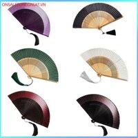 Ons Khắc Tre Gấp Quạt Cưới Tay Thơm Đảng Chống Đỡ Trung Quốc Quạt Gỗ Vintage Rỗng Cổ Điển Gấp Quạt Tại